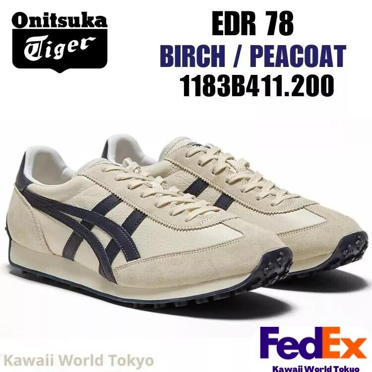 Onitsuka Tiger EDR 78 BIRCH / PEACOAT 1183B411 200 NEW Onitsuka Tiger EDR 78 BIRCH / PEACOAT 1183B411 200 NEW