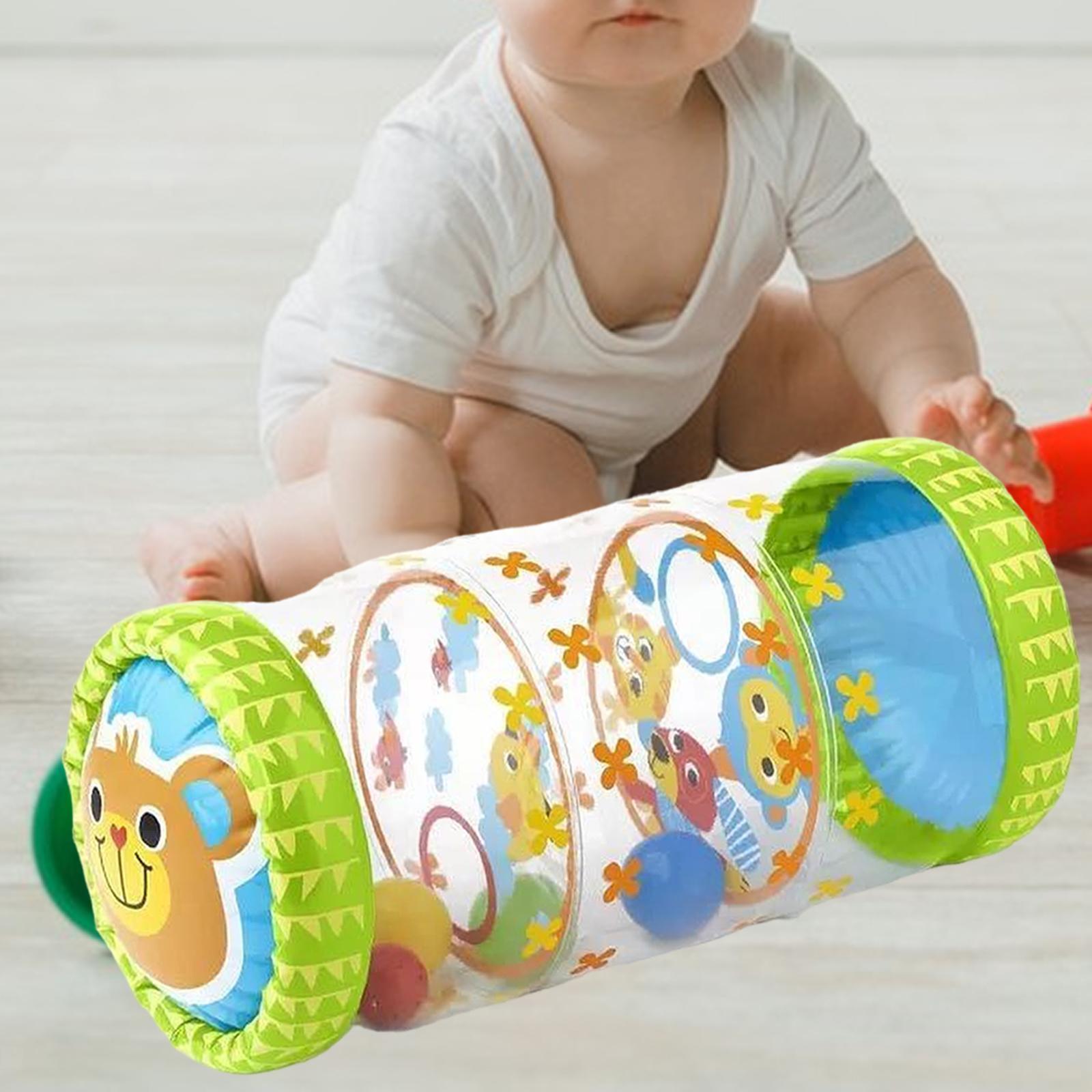 Baby Crawl Roller PVC Bebé Juguete Sensorial Bebé Rodillo Tambor Para