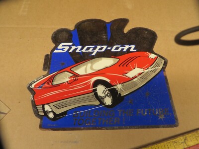 SNAP ON TOOL ADVERTISING DECAL vintage # SSX1472 ''BUILDING THE FUTURE TOGETHER'' 