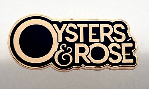 Oysters & Rosé Enamel Pin By Pintrill 2017