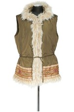 Marc Aurel Women Quilted Vest 42 Green Olive ...