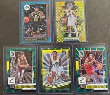 2022-24 Panini Basketball Utah Jazz 5 Card Parallel Trading Lot!