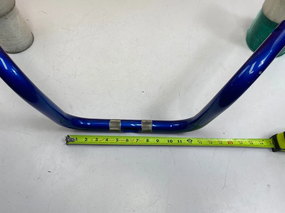 🔥15-21 Harley Road Glide 1.25" Custom Candy Blue Handlebars 10" Rise🔥 - Image 3 of 4