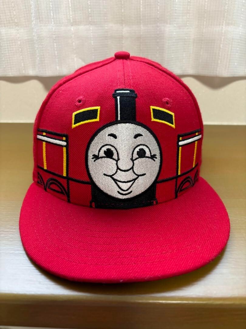 Rare NEW ERA 59FIFTY Thomas the Tank Engine James CAP HAT Kids