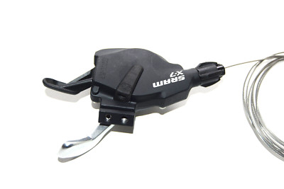 Sram X7 Trigger Schaltgriff 3 fach links ohne Lenkerschelle SCHWARZ