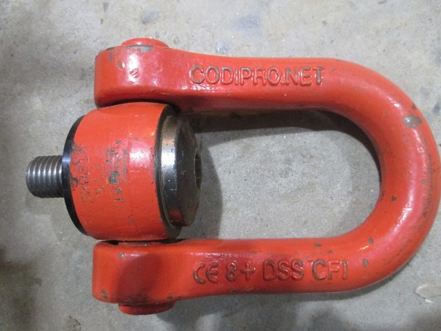 Codipronet Double Swivel Lifting Ring Shackle DSS 1 8 Thread 10 000 