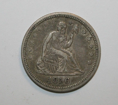 1856 SEATED LIBERTY QUARTER  L16