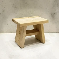 Bath Stool Cedar Wood Handmade Shower Bench