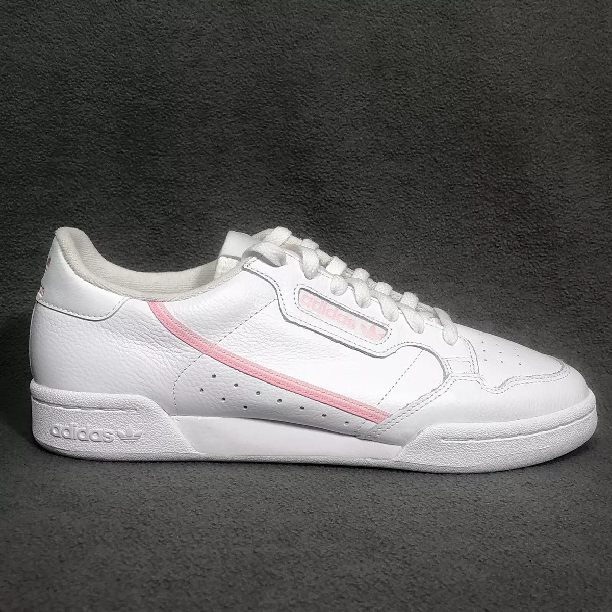 Adidas Continental 80 W Sneakers Women s 10.5 White Pink Athletic