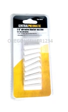 Sandblaster Nozzles 10 Pcs Tip Sand Blaster Cylinder Ceramic Abrasive Nozzles