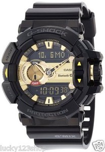 GBA-400-1A9 Black Casio Watches G-Shock X-Large Bluetooth Smart Music Playback | eBay