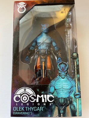 Cosmic Legions Hvalkatar: Book One Olek Thygar Gravering Figure