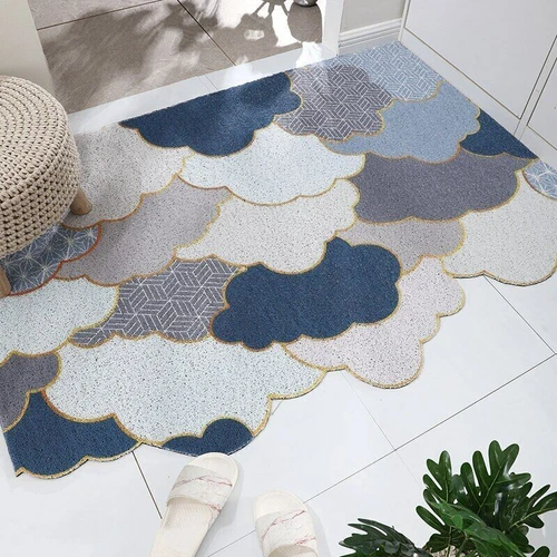 Floor Rug Non-Slip Welcome Carpet Durable Rubber Door Mats Low-Profile Heavy Rug - Picture 15 of 36