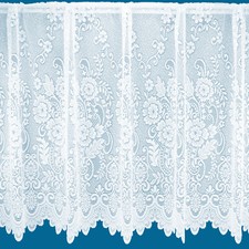 REDUCED TO CLEAR Tuscany Traditional Patterned Net Curtains - Sold In Set Sizes