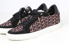 Zadig Voltaire Board Monogram Lace Up Logo Sneakers Womens Shoes Size 40