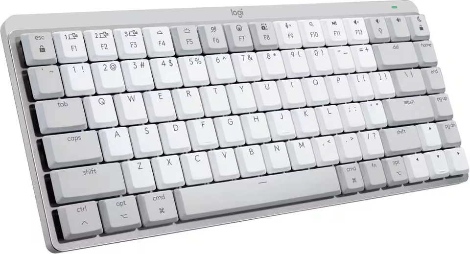 Logitech - MX Mechanical Mini for Mac Compact Wireless Mechanical Clicky Switch