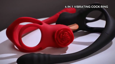 App Vibrating Cock Ring Prostate Vibrator Sex Toys for Men Anal Plug Penis  Ring | eBay