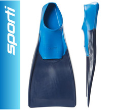 Sporti Adult-Kids - Long Floating Fins for Swimming  Snorkeling. M 9-10 W 10-11