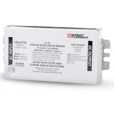 OhLectric 25 Watt Constant Current Programmable LED Driver - 120-277 Volt - Dimm