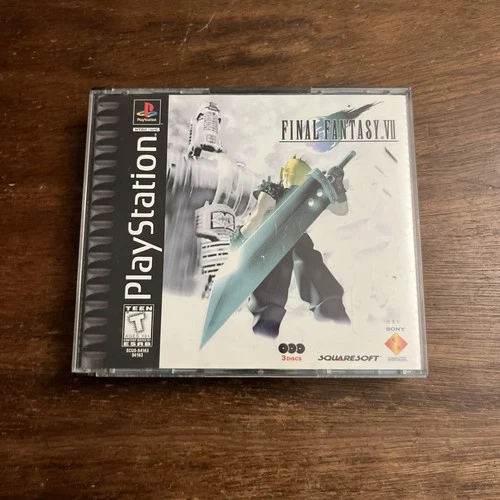 Final Fantasy VII 7 Misprint (Playstation 1 PS1) Complete - Tested - Authentic