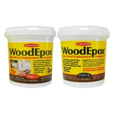 Abatron WE2PKR WoodEpox Indoor and Outdoor Epoxy Wood Repair Kit 2 pt.