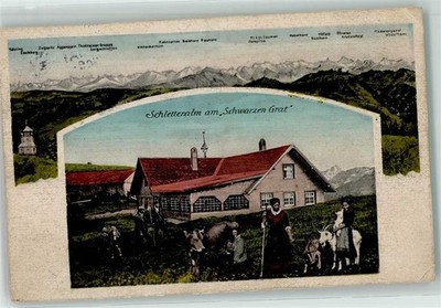 13269669 - 7972 Schletteralm Black Ridge Alm Cattle Pasture Goat Farmer