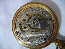 WORKING ELGIN POCKET WATCH GM WHEELER 17 Jewels 18s 1904 Gold Filled Case