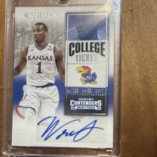 Panini Contenders Draft Picks Wayne Selden Jr. #148 Kansas Autograph