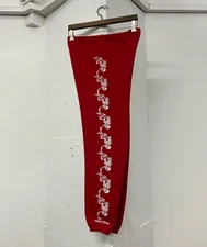 POWELL PERALTA Red Sweatpants Bones Brigade Vintage 1980's Size SMALL READ