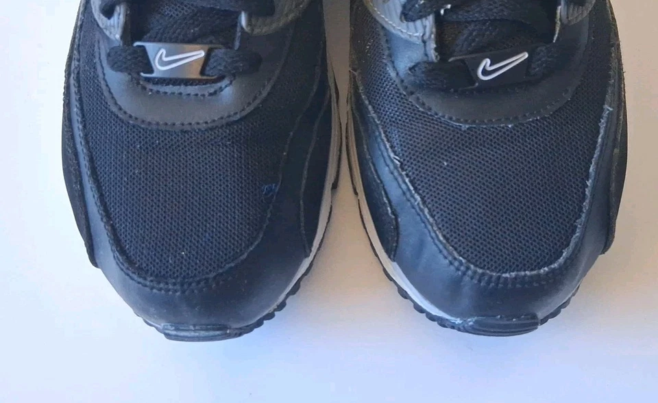 NIKE AIR MAX WRIGHT GS 'BLACK VOLT' YOUTH Size 7Y CN9582-001 BLACK - Image 3 of 4