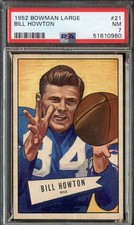 1952 Bowman Large Football Cards 18