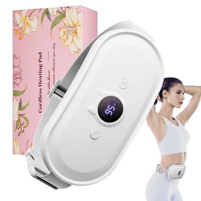 Yeklike Portable Heating Pad For Period Cramps Relief Vibrating Menstrual