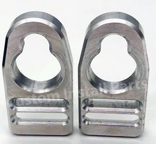 2pk CNC Aluminum Buckle Clips For 1 Inch Kayak Seat Strap Fits Lifetime Emotion