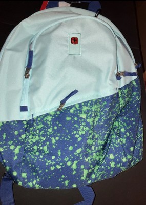 WENGER CRISO SWISS 16  LAPTOP BACKPACK PALE AQUA NEW WITH TAGS