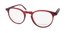 MOREL RED PERRY 90016C EYEGLASS FRAME/GLASSES HANDMADE PREMIUM ACETATE PLASTIC