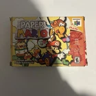 Paper Mario (Nintendo 64 N64) Complete in Box CIB