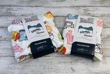 Set of 2  New Squish Pillow Original Squishmallows Standard Size Pillow Cases