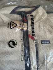 BNWT Patagonia Retro-Pile Fleece Jacket, cream size medium 