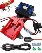 Upgrade Power Cable and Battery Adapter Fit for Milwaukee, Milwaukee