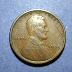 1909-VDB Lincoln cent  Abt. VF