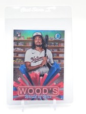 JAMES WOOD 2025 BOWMAN CHROME ROOKIE HOBBY STARS NATIONALS #HS-5 Q4562