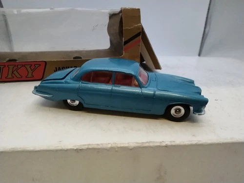 Vintage Vintage Export Jaguar MK X 142 Classic Car From Dinky With Poor Box