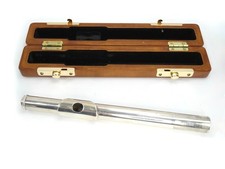 Jack Moore ZALO Solid Silver Flute Headjoint w/ Wooden Case