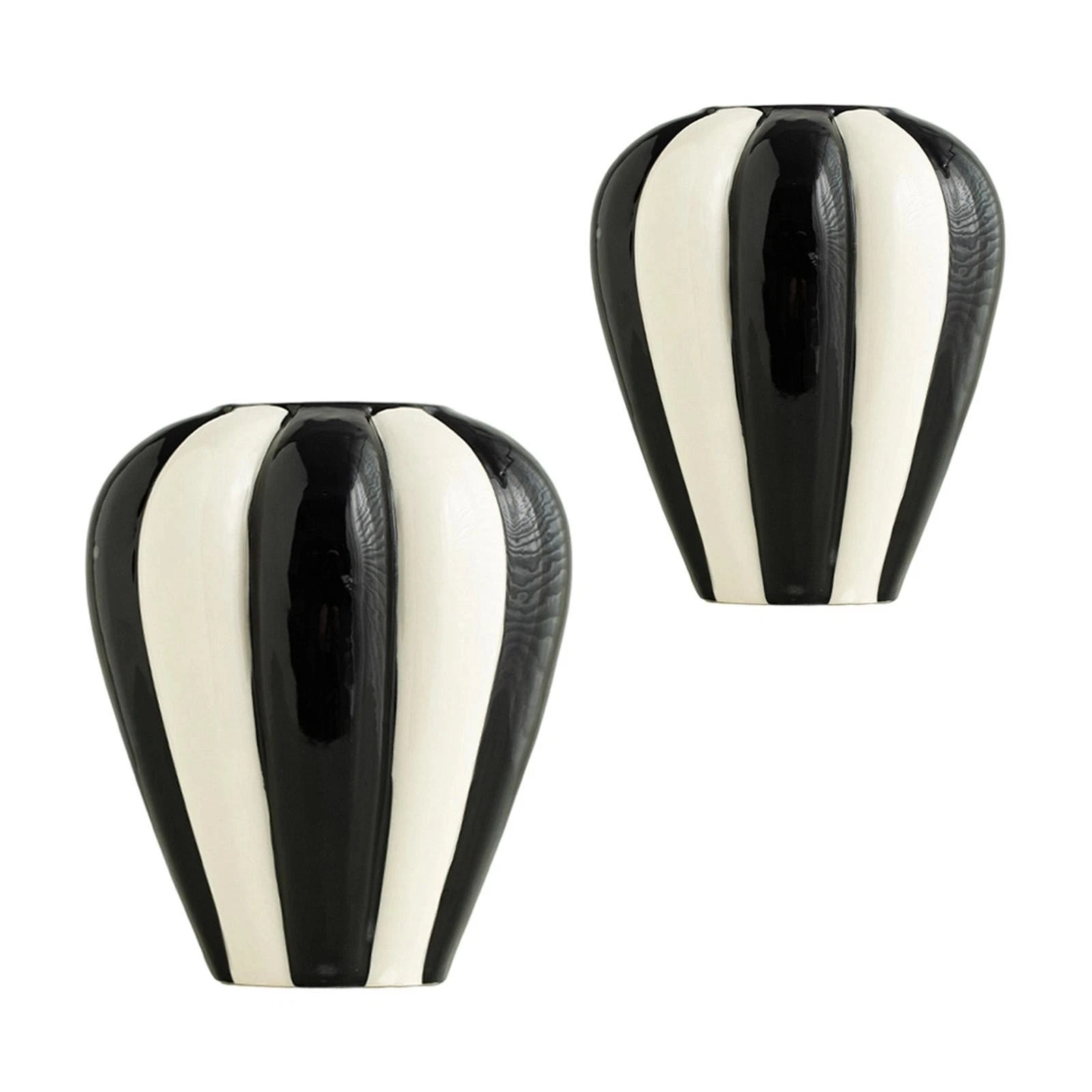 Ceramic Flower Vase, Minimalist Decorative Vase, Plant Stand, Compact