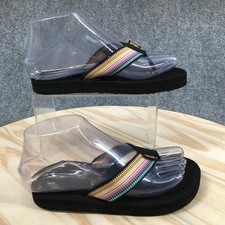 Teva Sandals Youth 3 Mush II Flip Flop Multicolor Toe-Post Flat NEW SN 1093656C