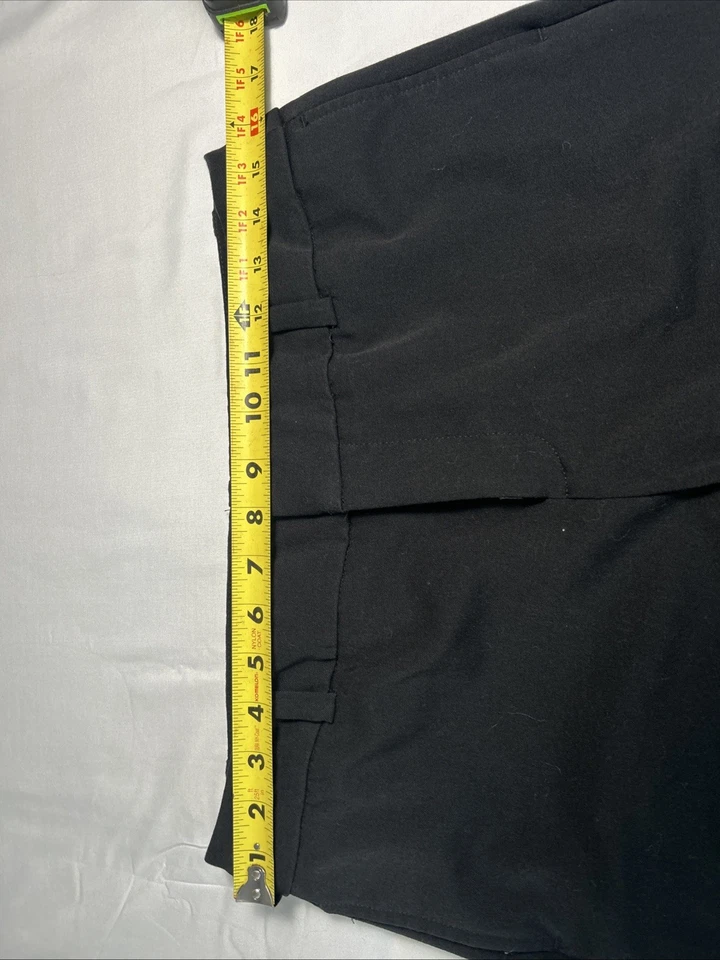Pantalones de vestir para mujer Merona negros talla 10 clásicos elásticos Foto 4 de 4
