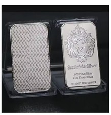Scottsdale Silver 999 Fine Silver One Troy Ounce 1 Bars Bullion In God We Trust