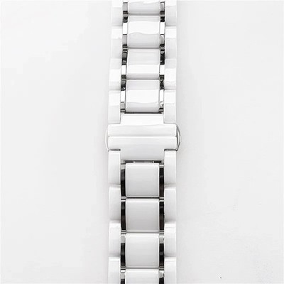 Premium Ceramic Watch Strap for Huawei GT Samsung S3 S4 22 24mm White Bracelet