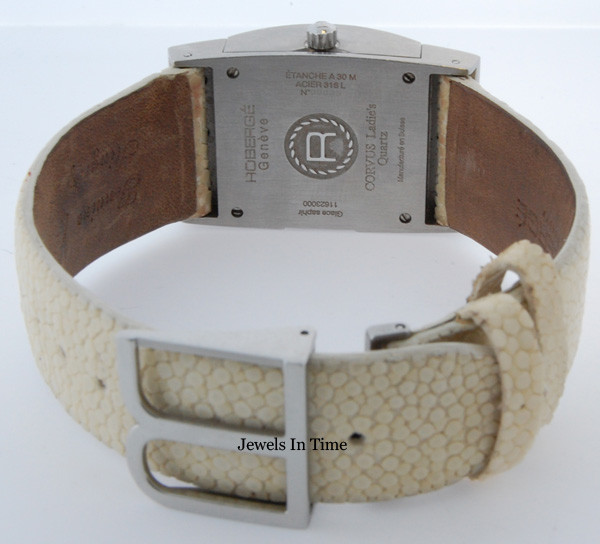 Roberge Ladies Stainless Steel Diamond Corvus Watch