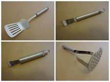 WMF RÖSLE Küchenutensilien Geflügelschere Servierzange Schneebesen Spargelzange